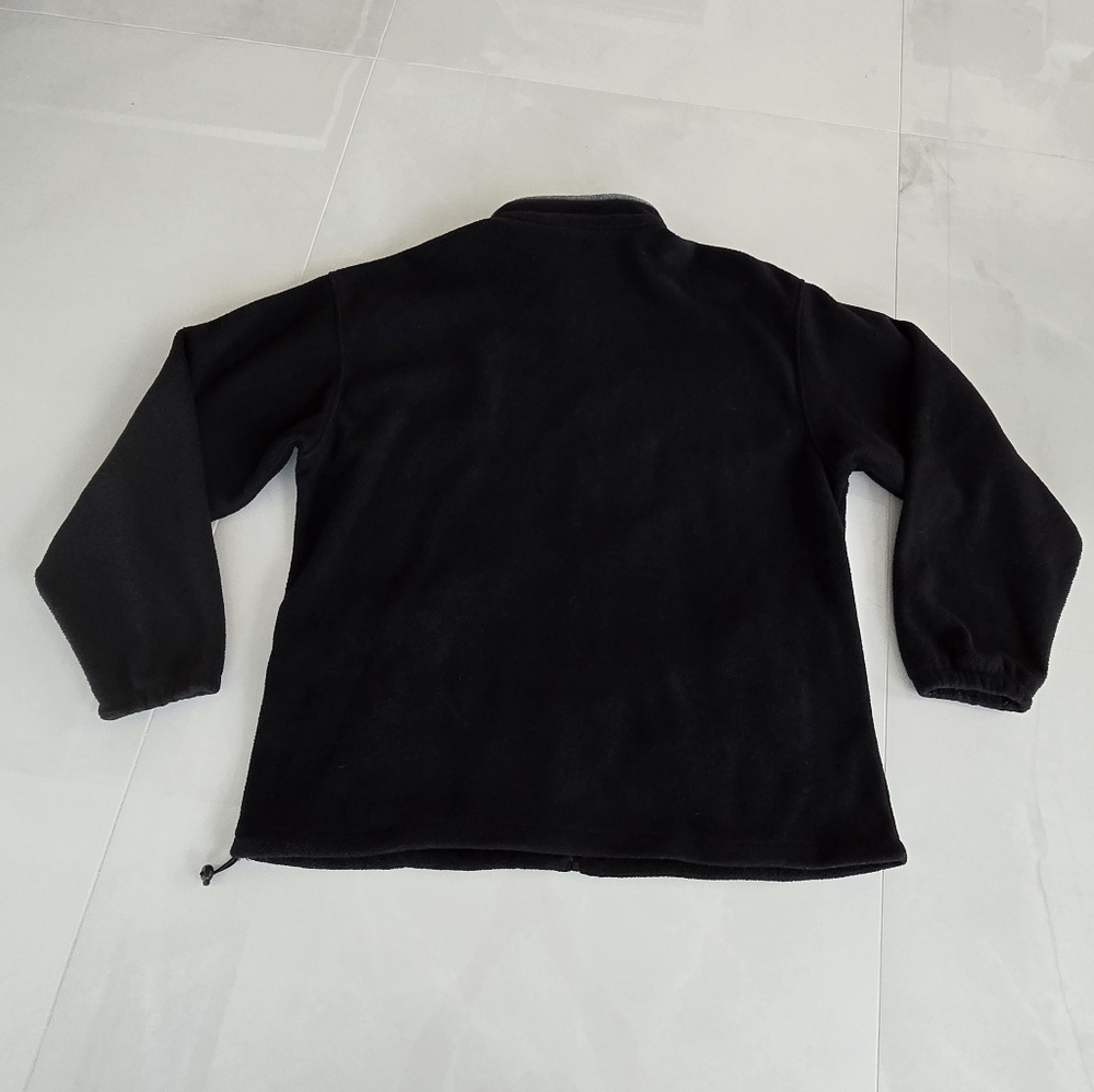 Coronado California Black and Gray Fleece Zip-Up Jacket - XXL - Picture 4 of 5